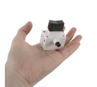 Healifty Lot de 6 Interrupteurs Électriques à Gâchette 10A pour Scie à Métaux Bouton Momentané de Commande Compatible avec Machines de Découpe en Acier Pièce de Rechange pour Outil