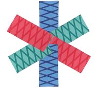 Healifty Lot de 6 Manchons Antidérapants Thermorétractables pour Manches de Couteaux Cuisine Housses Colorées Rouge Bleu et Vert Protection pour Couteaux Multifonctions Usage Cuisine