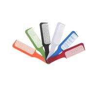 Healifty Lot de 6 Peignes Professionnels en Abs Multicolores Antistatiques Peignes de Coiffeur Ergonomiques pour Coupe Usage Salon et Coiffage à Domicile