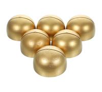 Healifty Lot de 6 Porte-Cartes de Visite en Bois Base Dorée Support Photo et Porte-Notes pour Bureau Marque-Place et Numéro de Table Mariage Décoration Rustique et Fonctionnelle