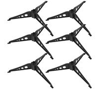 Healifty Lot de 6 Supports Tripodes pour Sapin de Noël en Plastique Vert Noirâtre Pied Stable et Pratique pour Décoration de Sapin Artificiel Accessoires de Noël Adaptés Bureau et Maison