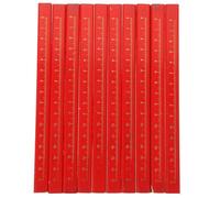 Healifty Lot de 72 Crayons de Charpentier Octogonaux Plats, Mine Dure Noire, Bois Résistant, pour Marquage Précis sur Chantier et Travail du Bois, Crayons de Construction Professionnels