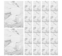 Healifty Lot de Papillotes Aluminium pour Dissolvant Gel avec Tampons Coton Intégrés Enveloppes pour Retrait Vernis Gel Manucure Professionnelle à Domicile Protection Cutanée