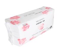 Healifty Lot de Serviettes Jetables Coton Doux pour Visage Usage Humide et Sec Nettoyage et Soins Peau sans Parfum Confortables et Hygiéniques