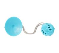 Healifty Mâcher pour Chien Ventouse, Balle en Caoutchouc TPR | Corde Tressée, Jeu de Traction Élastique, Stimulation de L’attention, pour Chiots et Chiens Actifs