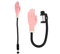 Healifty Main D'entraînement Pour Nail Art Taille Humaine Plastique Flexible Réutilisable Pour Manucure Pratique Et Création D'ongles Professionnels