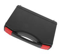 Healifty Mallette à Outils Portable Noire en Plastique pour Usage Maison
