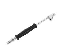 Healifty Mandrin Gonflage Métal Robuste à Tête Double Ergonomique pour Camions Vélos Embout Coudé Facilitant Accès Aux Valves pour Gonfleur Pneu Extension et Entretien Polyvalent