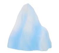Healifty Maquette D'iceberg Artificiel en Mousse 30 Cm Décoration de Table Polyvalente, Ornement D'aquarium, Centre de Table Effet Glace Réaliste pour Scénographie et Théâtre