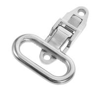 Healifty Marchepied Pliant Acier Inoxydable pour Camping avec Poignée de Sécurité Surface Antidérapante Installation pour Remorques Bateaux et Véhicules de Loisirs
