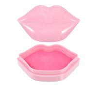 Healifty Masque Lèvres Hydratant 20 Patchs Film Nourrissant Anti-Dessèchement Soin Nuit pour Lèvres Sèches et Rides Patchs Rose Boîte Usage Femmes et Filles
