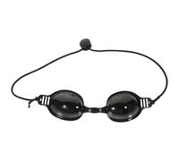 Healifty Masque Yeux Bronzant Multifonctions Taille Unique Protection Solaire Pu Noir pour Soins Visage Adulte Accessoire Lumière LED