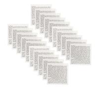 Healifty Mezouzah Scroll pour Porte Juive Décoration Torah avec Bénédiction Biblique Kosher pour Maison de Protection Spirituelle et Décoratif