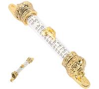 Healifty Mezuzah Métallique Juive pour Porte Décoration Religieuse Significative Installation Facile avec Protection et Sanctification Maison pour Hannukah