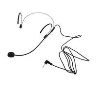Healifty Micro Casque Filaire avec Microphone Omnidirectionnel pour Amplificateur de Voix Portable et Léger pour Enseignants Guides et Conférences