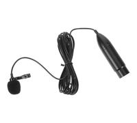 Healifty Microphone Cravate Xlr à Trois Broches avec Clip Micro Lavalier Portable Filaire pour Enregistrement Multi-scène et Diffusion Audio Professionnelle