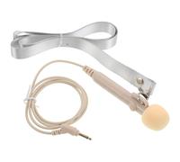 Healifty Microphone Filaire Portatif Bruit Mini Microphone à Main Jaune avec Interrupteur pour Enseignants Guides Touristiques et Présentations Publiques