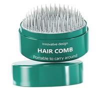 Healifty Mini Brosse à Cheveux de Voyage Brosse Plate pour Massage Peigne Démêlant Léger et Portable