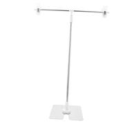 Healifty Mini Étagère Arrière-Plan Forme De t Réglable pour Photographie Accessoire De Toile De Fond Commerce Nature Morte Bijoux Cosmétiques