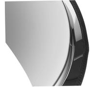 Healifty Miroir Convexe de Sécurité Miroir de Circulation Extérieur pour Garage Supermarché Routes Angle Mort Large Champ Visuel Léger et Facile à Installer