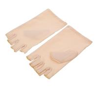 Healifty Mitaines de Protection UV sans Doigts pour Manucure Gel, Taille Unique, Protection UV Réutilisable, pour Femmes, Soin des Ongles et Nail Art en Salon