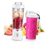 Healifty Mixeur De Fruits Portable Usb Pour Smoothies Et Jus Frais Tasse De Voyage Transparente Mini Et Compact Facile à Utiliser