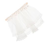 Healifty Modèle De Rideau Rose Voilages De Maison De Poupée Miniatures Tout Petit Maison De Poupées Rideaux Rideau De Fenêtre De Maison De Poupée Mini Ornement De Maison Photo Chiffon