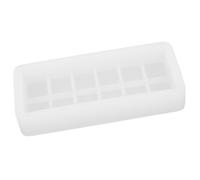 Healifty Moule à Chocolat Rectangulaire en Silicone Alimentaire Moule à Pâtisserie DIY pour Bonbons et Douceurs Surface Lisse Antiadhésive pour Chocolat Fait Maison