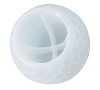 Healifty Moule en Silicone pour Bougie DIY Moule Décoratif Soi-même D’écailles de Poisson, Résistant, Léger et Compact, pour Photophore Maison et Artisanat Créatif