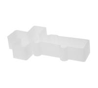 Healifty Moule en Silicone Soi-même Forme Croix Grosse Taille, Moule pour Décoration Artisanale en Résine Époxy, Outil Bricolage Flexible sans Odeur, pour Loisirs Créatifs