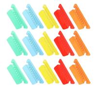 Healifty Onglets de Dossier Suspendu Colorés 50 Pcs en Plastique Solide, Petits Onglets Détachables pour Classement, Utilisation Bureau et Archivage