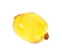 Healifty Ornement Cristal Citron Créatif Décoration Fruitée Compacte pour Bureau Chambre Garçon Fille Figurine Lumineuse Cristal Jaune Délicat