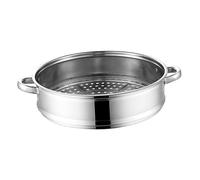 Healifty Panier de Cuisson Ronde Acier Inoxydable pour Cuiseur à Riz Panier de Vapeur Pratique pour Œufs Légumes Riz et Plus avec Poignée Scald