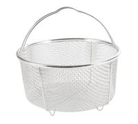 Healifty Panier Vapeur Multifonction Acier Inoxydable avec Pied Stable Panier à et Égouttoir pour Légumes Fruits et Nouilles