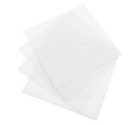 Healifty Panneaux Diffuseurs de Lumière LED Fiabilité Longue Durée Lot de 4 en Acrylique Blanc, 15 Cm et Illumination Améliorée pour Éclairage Commercial et Étude Ciblée