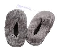 Healifty Pantoufles Chauffantes Électriques USB Pour Hiver Chaussures De Réchauffement Des Pieds En Non Skid Accessoires Confortables Pour Détente Et Bien Être