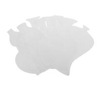 Healifty Papier à Peindre pour Garçon et Filles 16pcs de Vase Style Chinois Bleu et Blanc, Papier Kraft Blanc pour Activités de Peinture et Bricolage Créatif