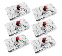 Healifty Paquet à Vin Réutilisable 6pcs Poche à Boisson avec Bec Verseur Matériau Stable pour Camping Et Pique- Paquet De Transport pour Bouteilles De Vin 2l