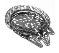 Healifty Passoire Cocktail Acier Inoxydable Filtre à Glace Mailles Fines Crépine Bar Professionnelle pour Séparer Glaçons et Outil Élégant pour Bar et Restaurant
