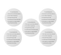 Healifty Patch de Réparation Étanche TPU Transparent 5 Pièces, Autocollants Pratiques pour Tente Gonflable, Auvent, Matelas Pneumatique et Équipement Extérieur, Kit Réparation Adhésif