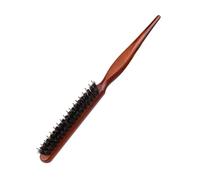 Healifty Peigne à Trois Rangées Poils de Sanglier Brosse Démêlante pour Cheveux Bouclés Peigne Salon Flexible pour Coiffure et Styling Adapté à Tous Types et Longueurs de Cheveux