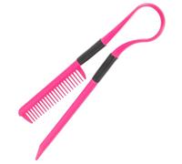 Healifty Peigne Lisseur Pliable De V, Plastique, Petit Format, Lissage Haute Température, Pour Cheveux Fins Et Épais, Usage Salon Et Domicile