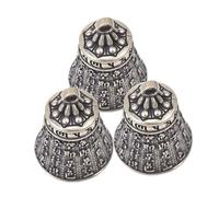 Healifty Pendentif Cloche en Lot de 3 Décoration Suspendue pour Bricolage et Décorations de Fête Cloche Tintante Pratique