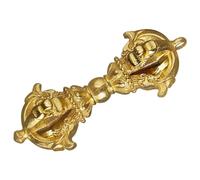 Healifty Pendentif Pilon Vajra Cuivre Robuste Ornement Suspendu Rétro Fini Main Collier Ou Porte-clés Décoratif Religieux Accessoire Artisanal Et Pratique