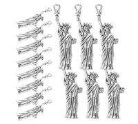 Healifty Pendentifs Breloques En Alliage Statue Vintage 20 Pièces, Couleur Argenté Antique, Pour Fabrication De Bijoux Diy Femmes, Création Colliers Bracelets, Accessoires Artisanat Et Présent