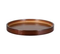 Healifty Petit Plateau Tournant en Bambou Naturel 360° Rotatif, Plat Décoratif Rond Multifonctionnel pour Organisation D’épices et Bijoux, Taille Compacte Cuisine, Salle de Bain ou Table