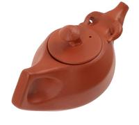 Healifty Petite Théière en Argile Violette 350 Ml Service à Thé de Style Chinois Portable pour Infusion Théière Kung-Fu Artisanale Maison Bureau Pique-Niques