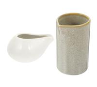 Healifty Pichet à Lait Céramique Style Vintage Pot à Sauce Polyvalent pour Café et Petit Modèle Résistant et Facile à Nettoyer