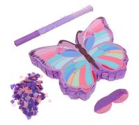 Healifty Piñata d'Anniversaire Violet avec Bâton et Bandeau Décoration Fête Fille à Casser avec 50G de Confettis Activité Ludique pour Anniversaire et Événements à Thème
