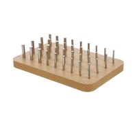 Healifty Planche à Chevilles Bois pour Rééducation Main et Dextérité des Doigts Outil Ergothérapie Robuste pour Coordination Main-œil et Renforcement des Doigts Matériel de Rééducation